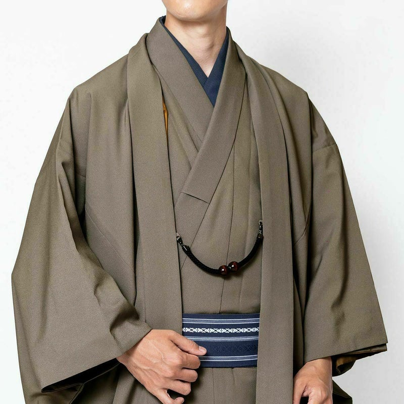 男羽織 洗える 袷