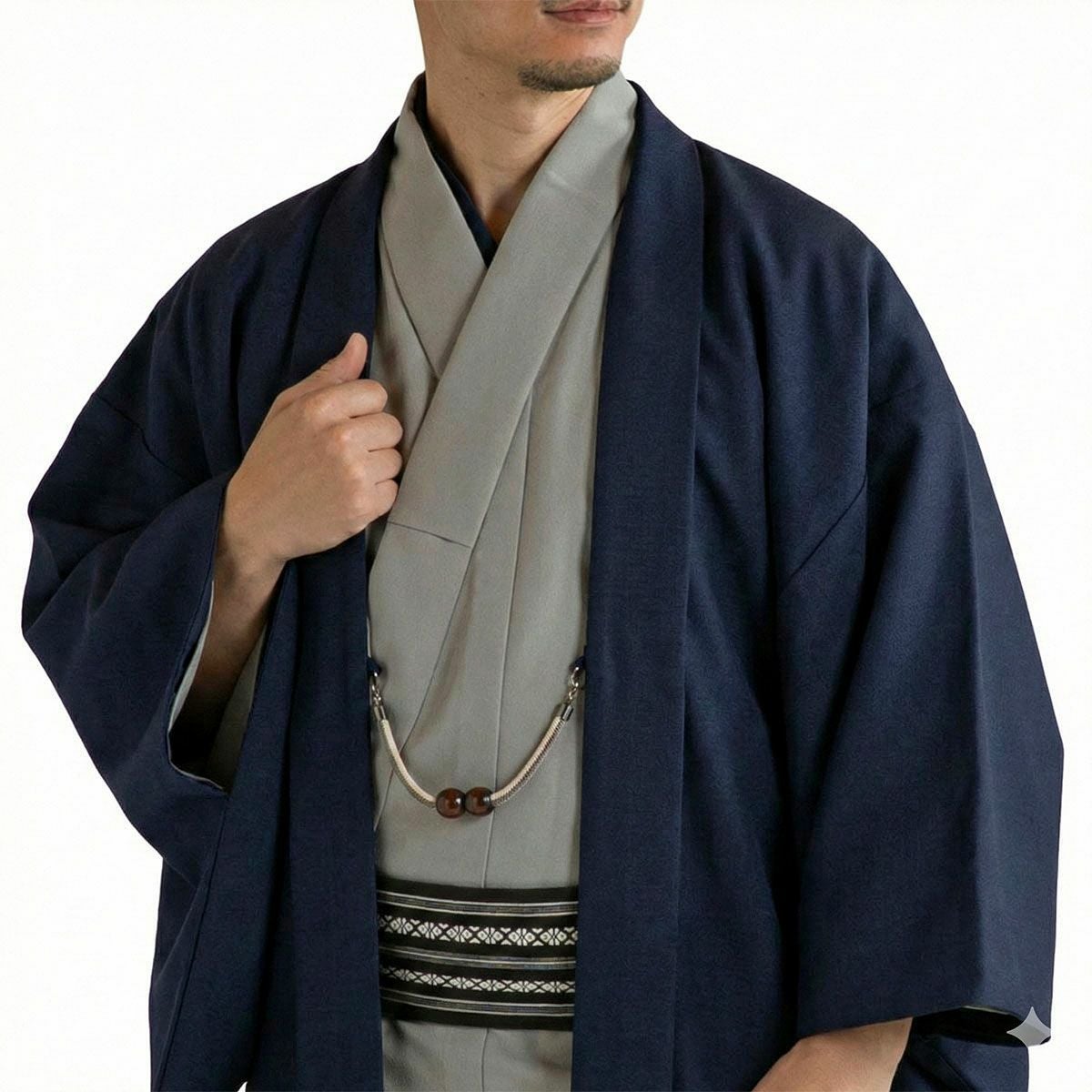 男性着物 正絹 お召