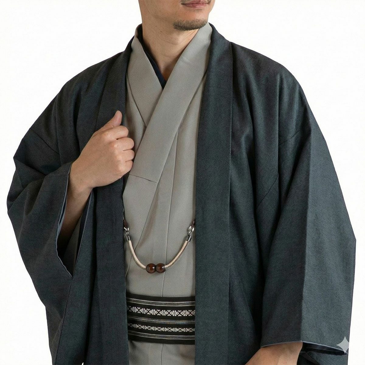 男性着物 正絹 お召