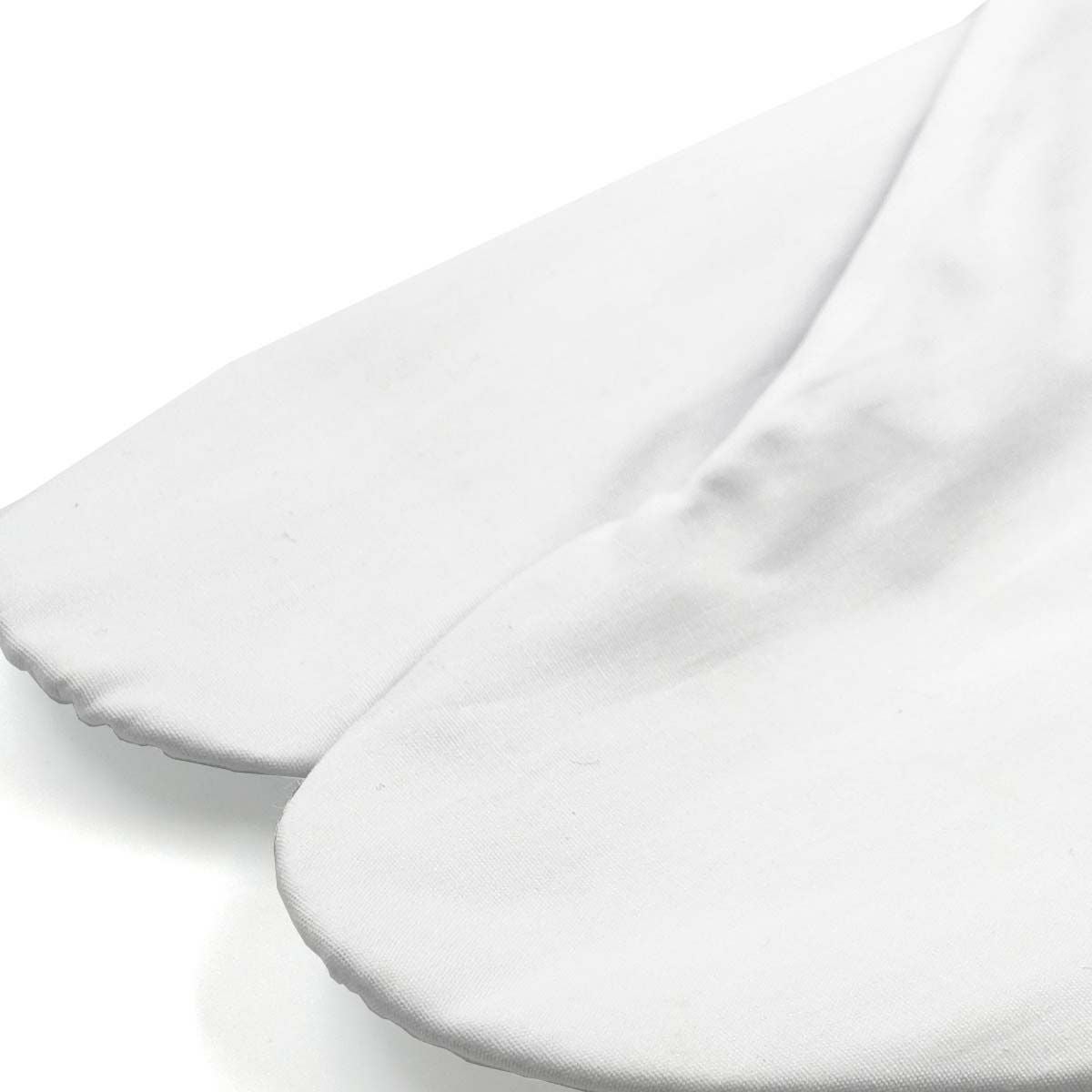 足袋 ブロード 白 4枚こはぜ