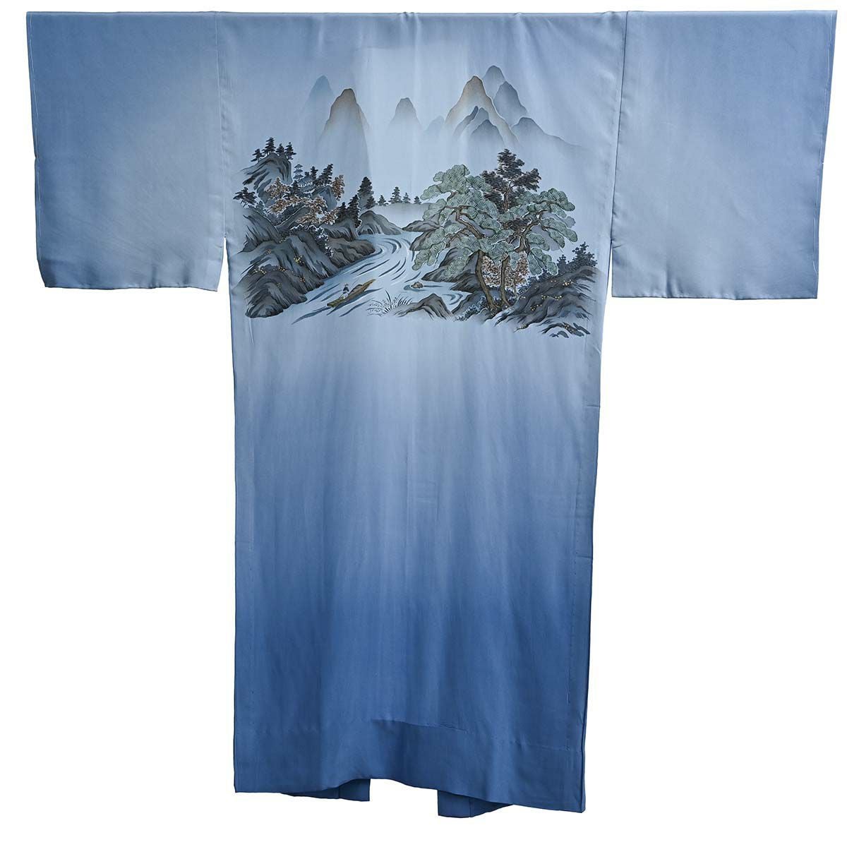 正絹長襦袢 絵画調