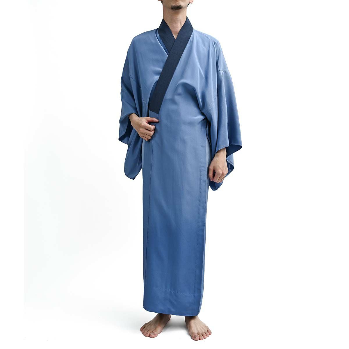 長襦袢 正絹 絵画調