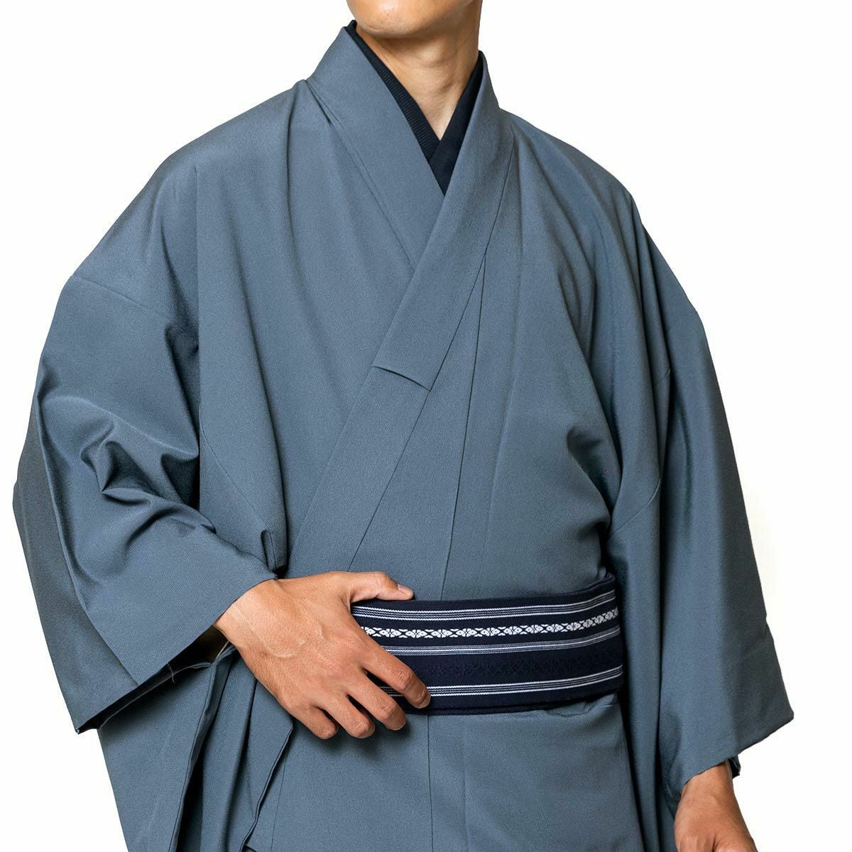 男着物 洗える 東レシルック ちりめん