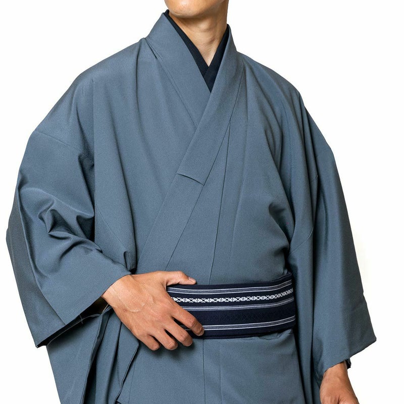 男着物 洗える 東レシルック ちりめん