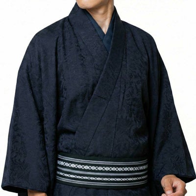 男着物 単衣 小紋