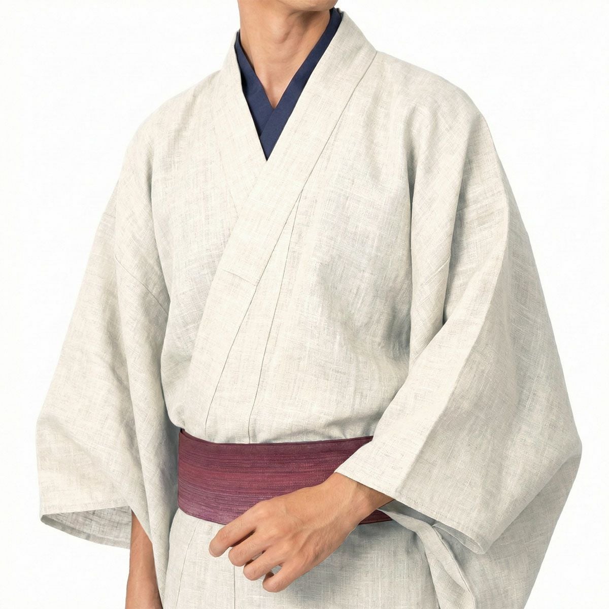 木綿着物 メンズ 単衣