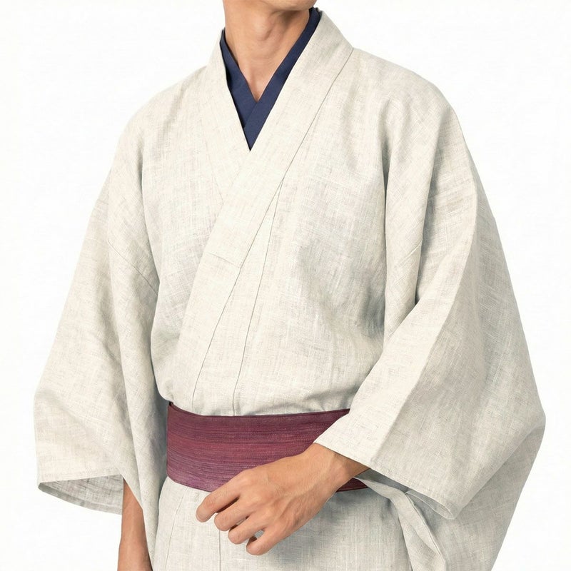 木綿着物 メンズ 単衣