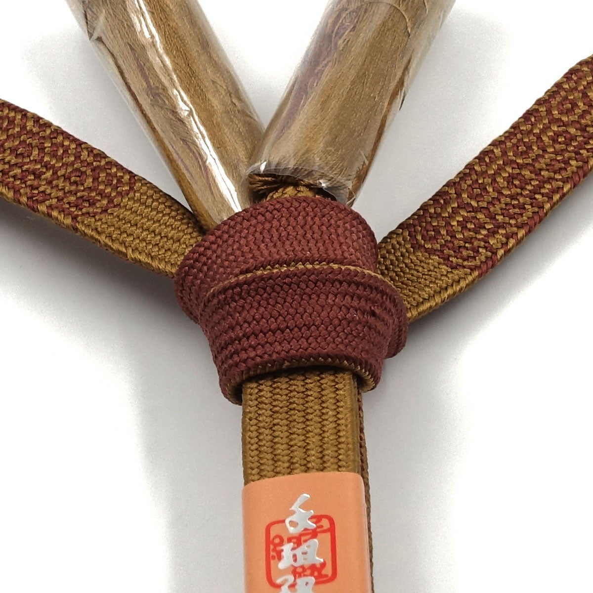 羽織紐 正絹 手組紐 平打ち