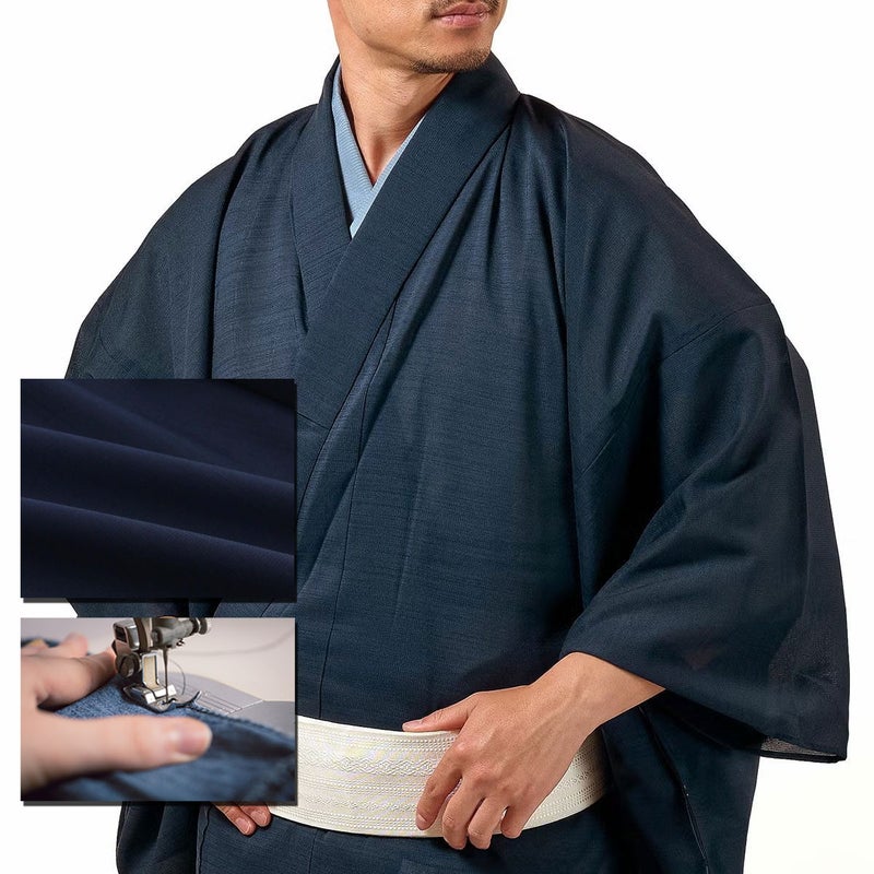 洗える着物 色無地 紗 薄物