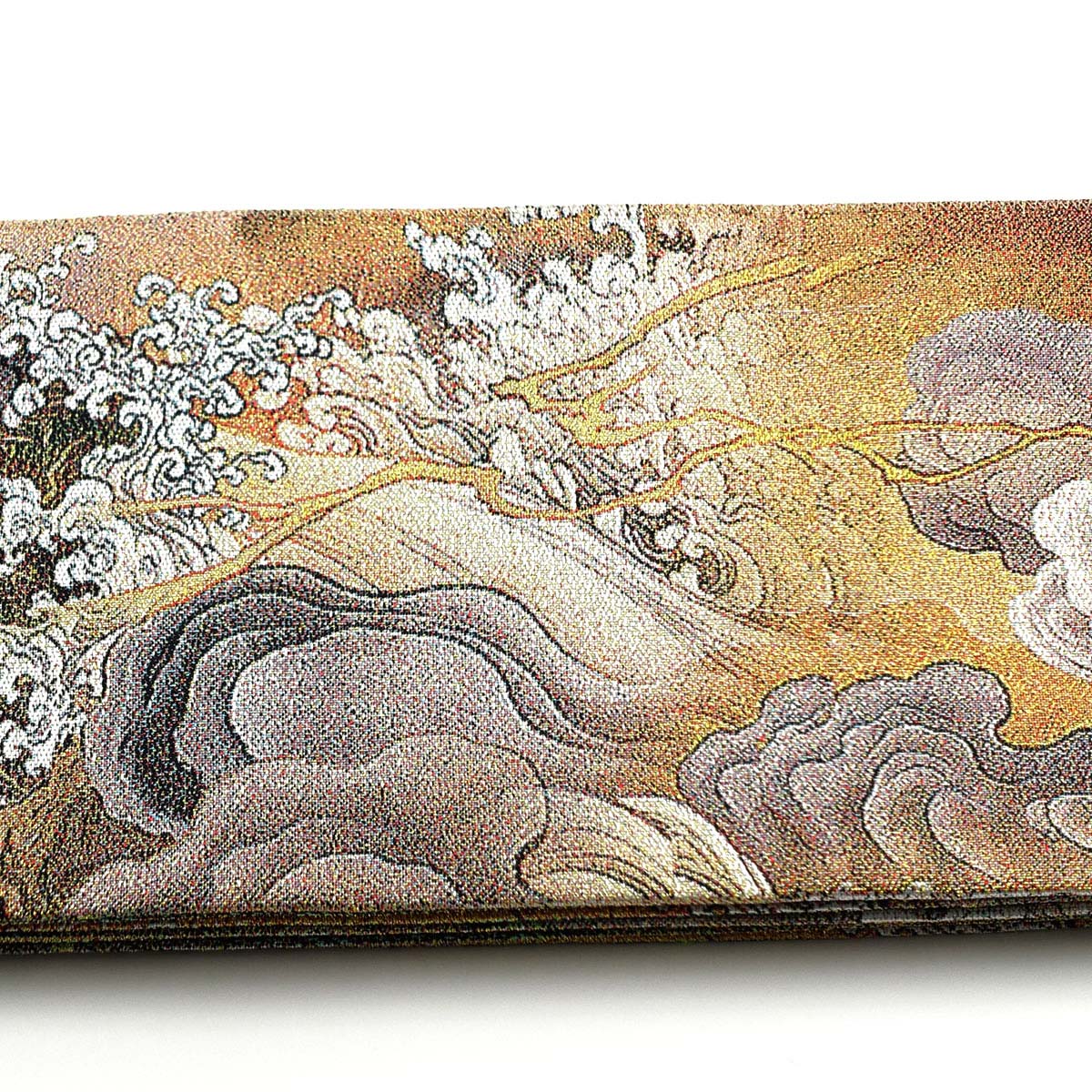 角帯 絹 西陣織 リバーシブル
