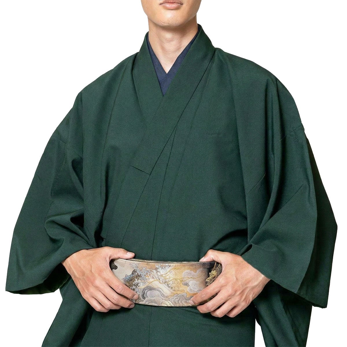 角帯 絹 西陣織 リバーシブル