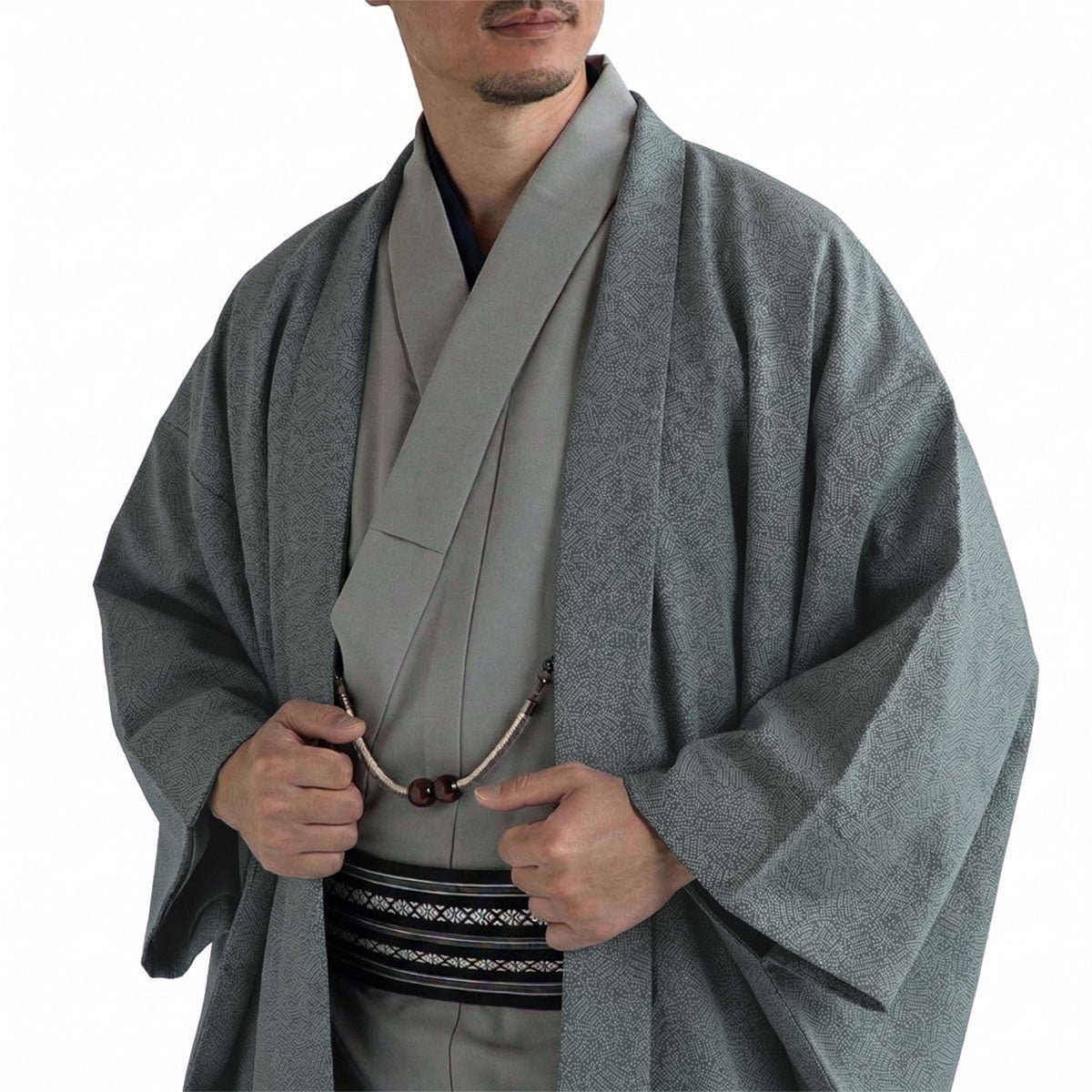 男性着物,洗える着物