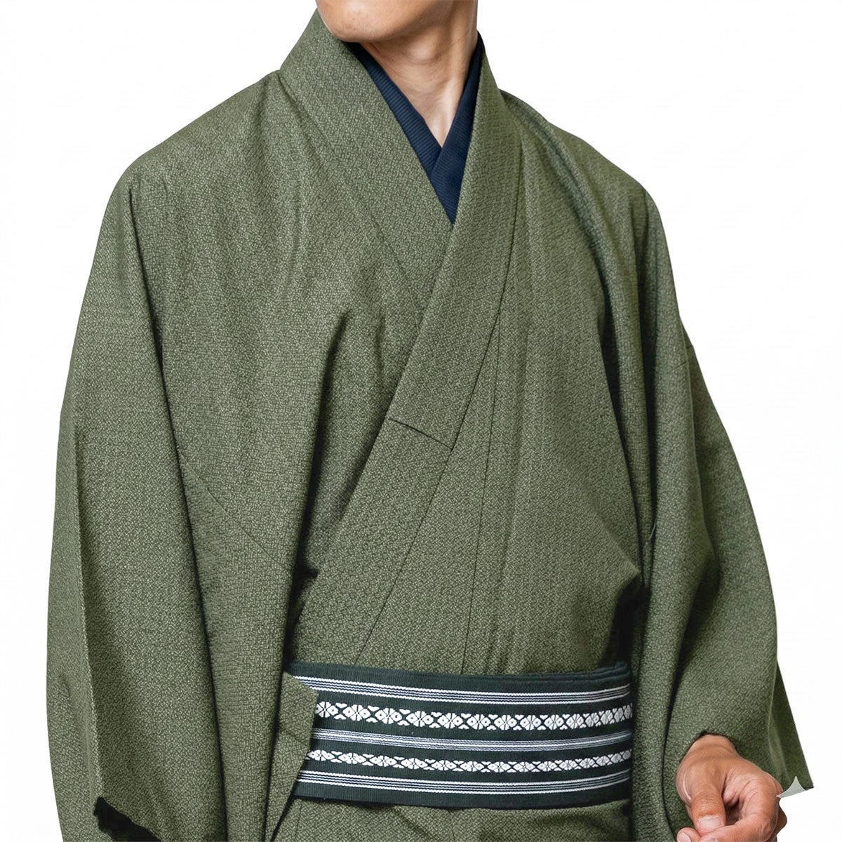 男性着物,洗える着物