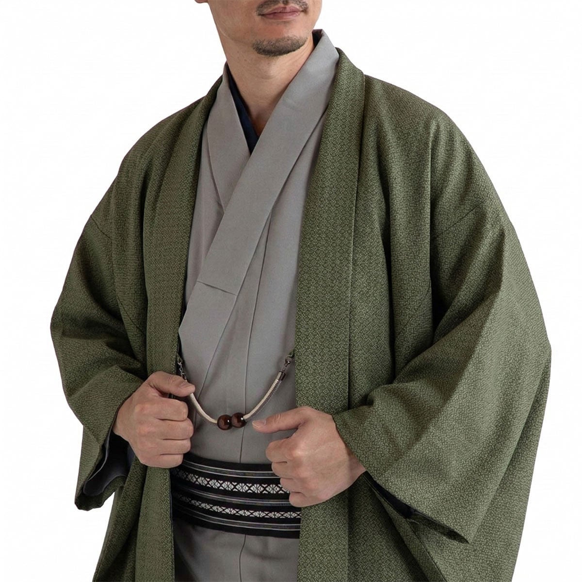 男性着物,洗える着物