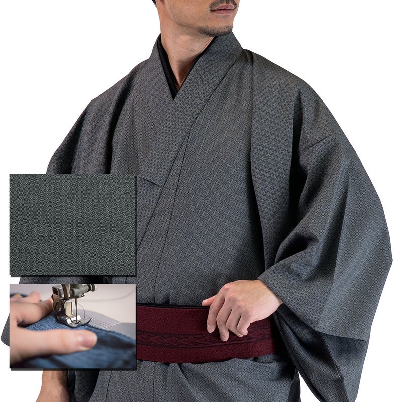 洗える着物 江戸小紋 お召十