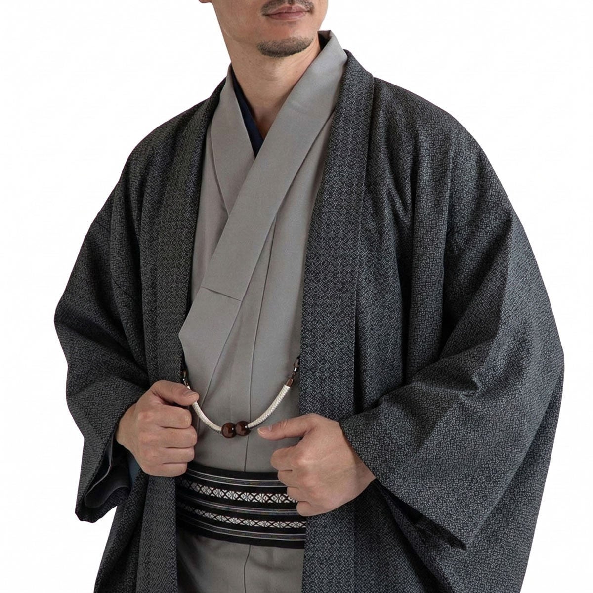 男性着物,洗える着物