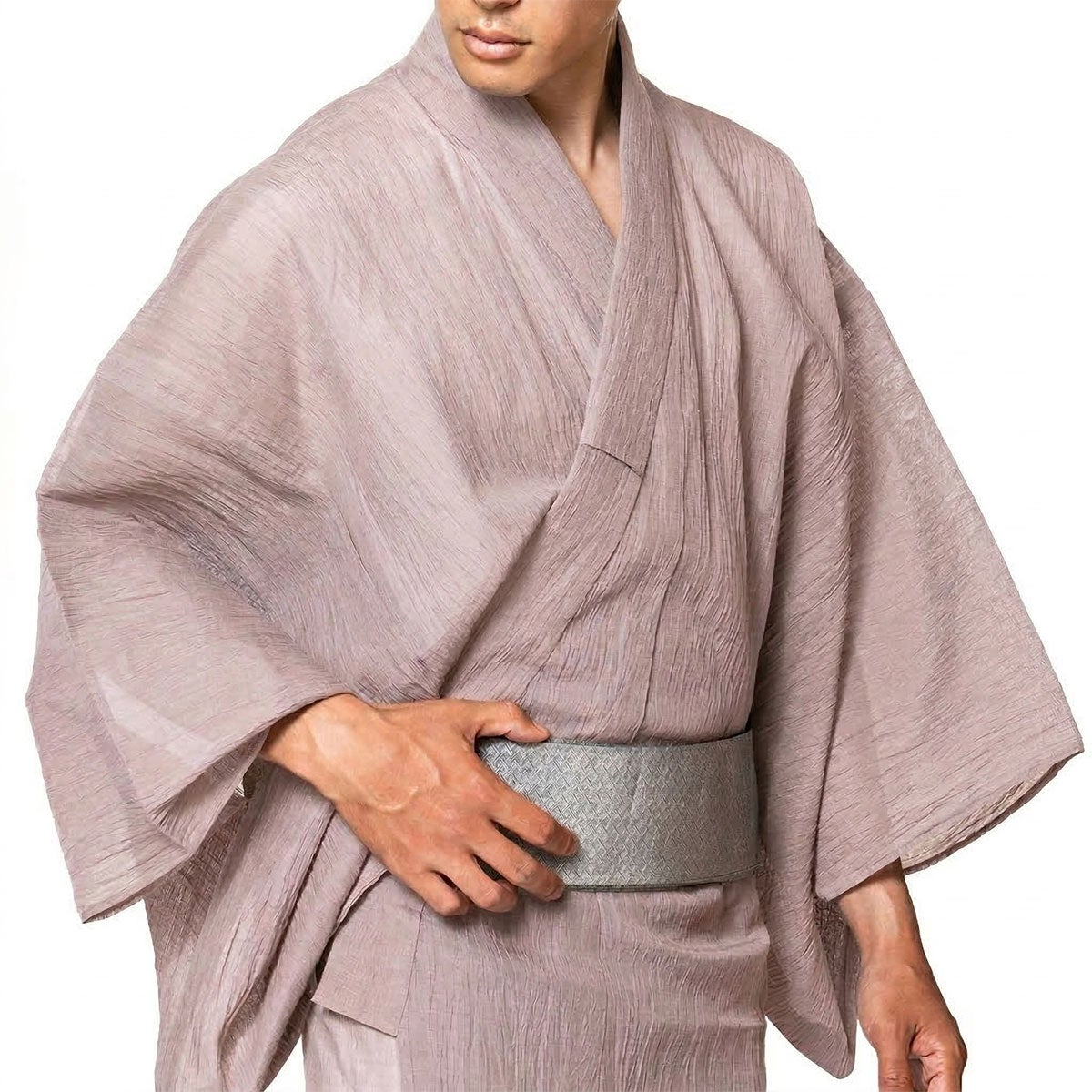 小千谷ちぢみ メンズ浴衣 夏着物