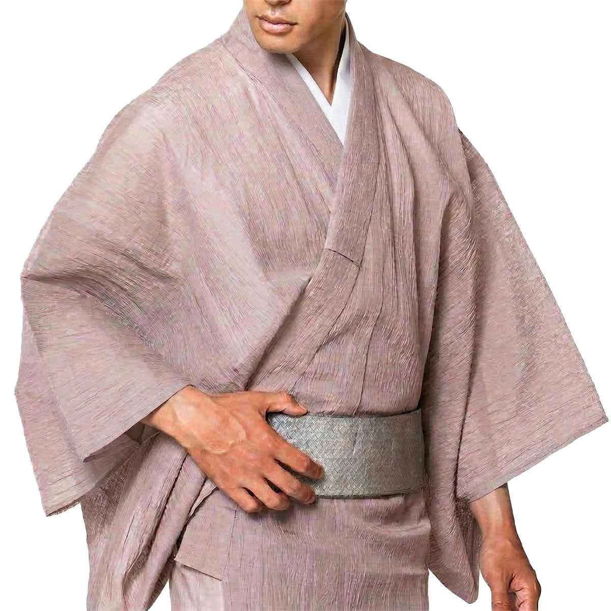 浴衣 夏着物 小千谷縮 本麻