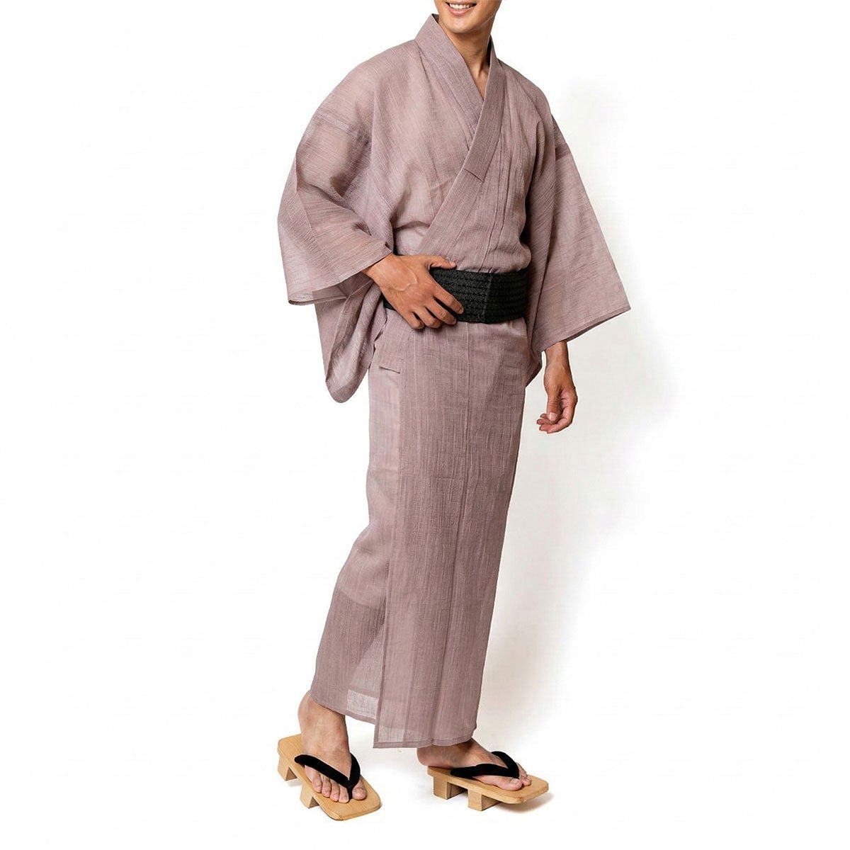 浴衣 夏着物 小千谷縮 本麻