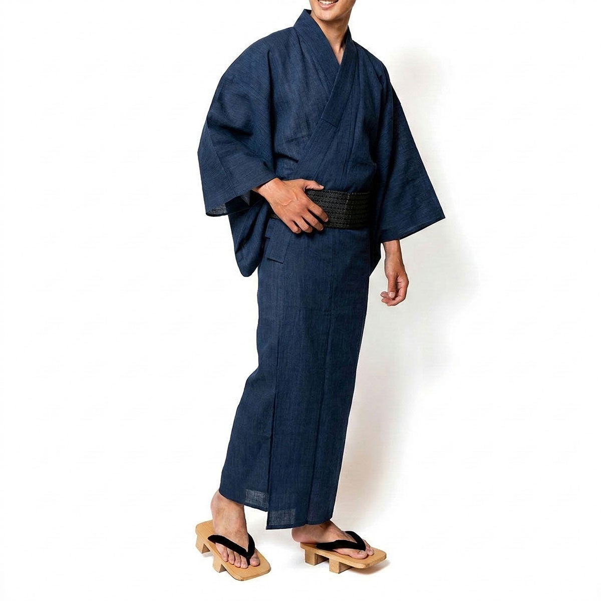 小千谷ちぢみ メンズ浴衣 夏着物