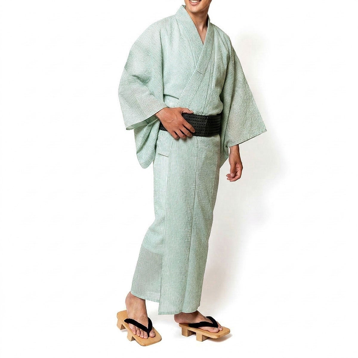 小千谷ちぢみ メンズ浴衣 夏着物