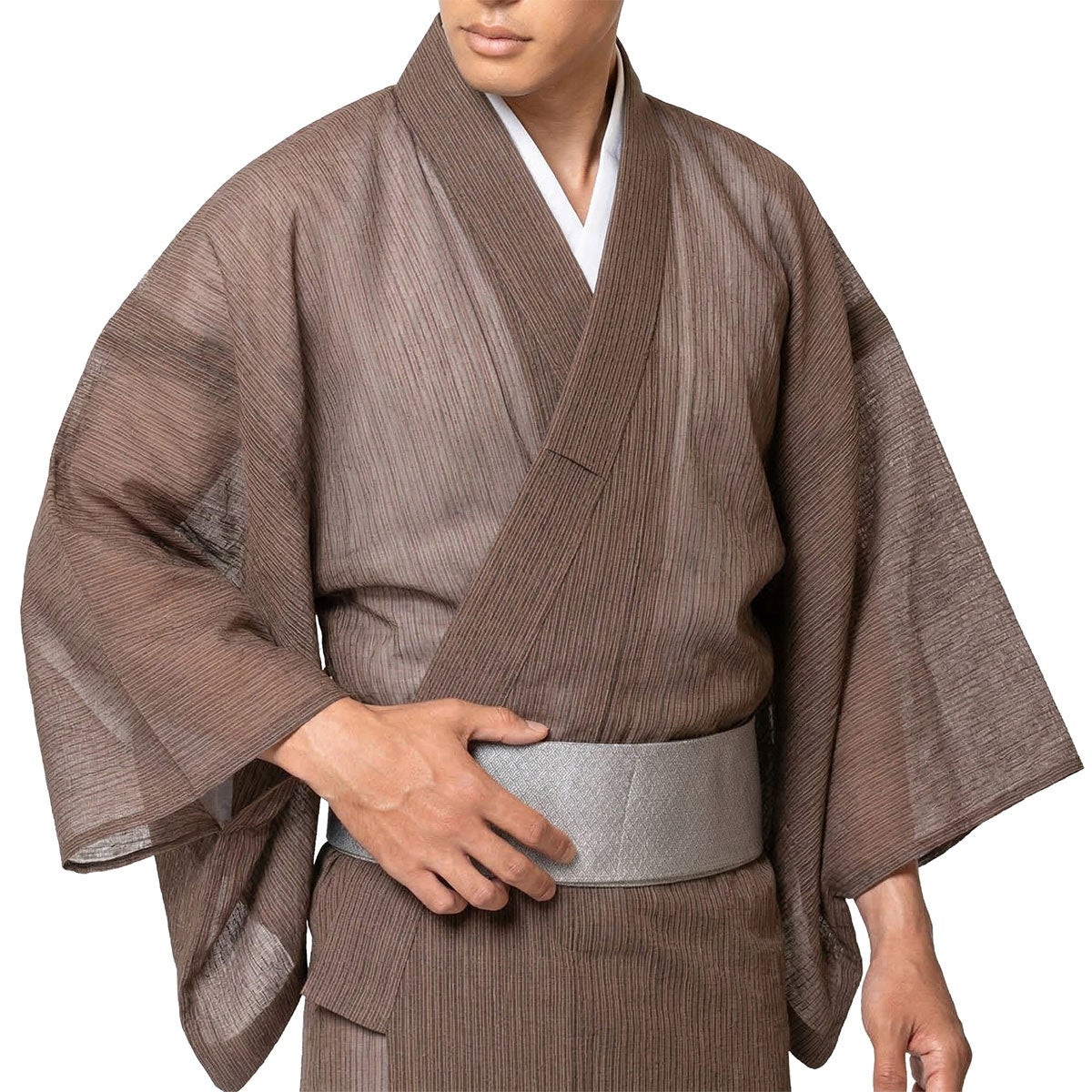 小千谷ちぢみ メンズ浴衣 夏着物