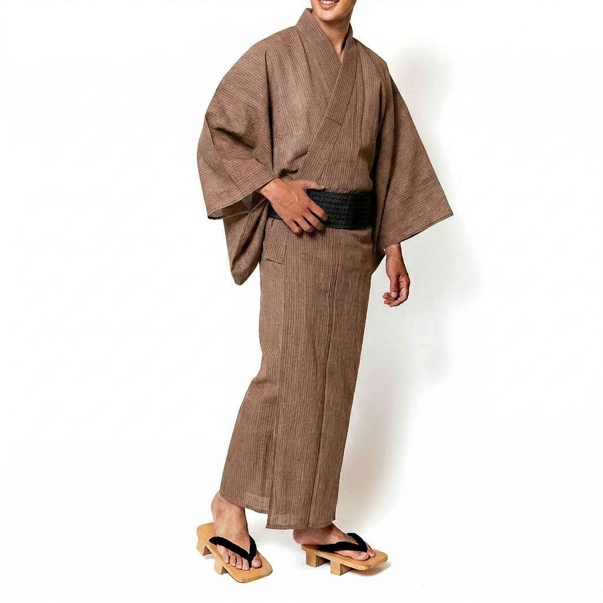 浴衣 夏着物 小千谷縮 本麻