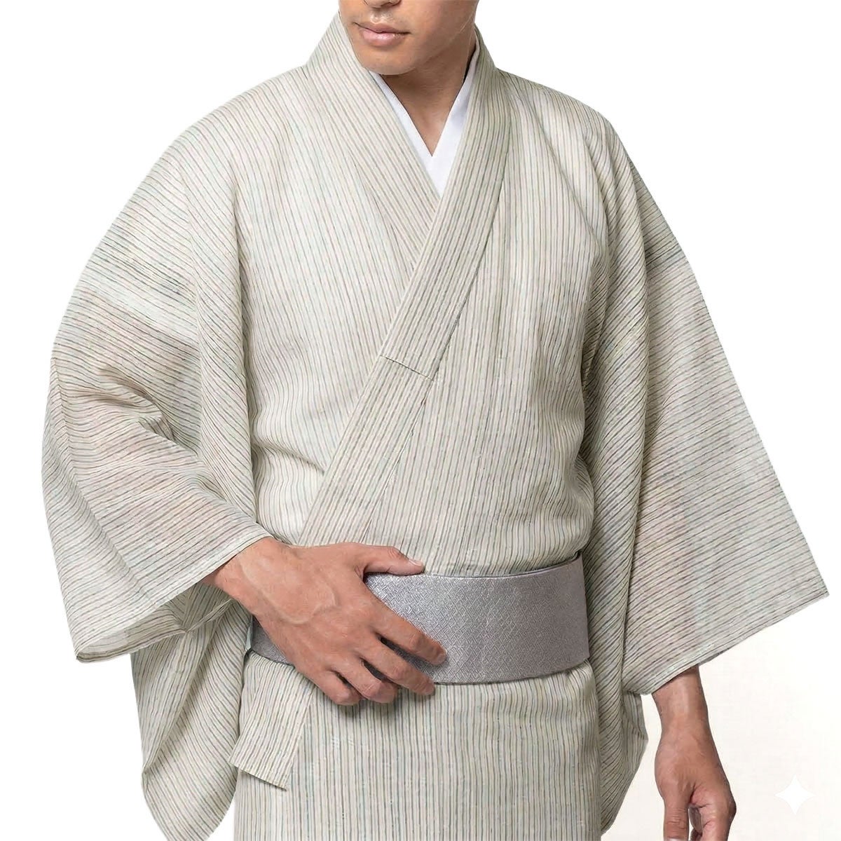 小千谷ちぢみ メンズ浴衣 夏着物