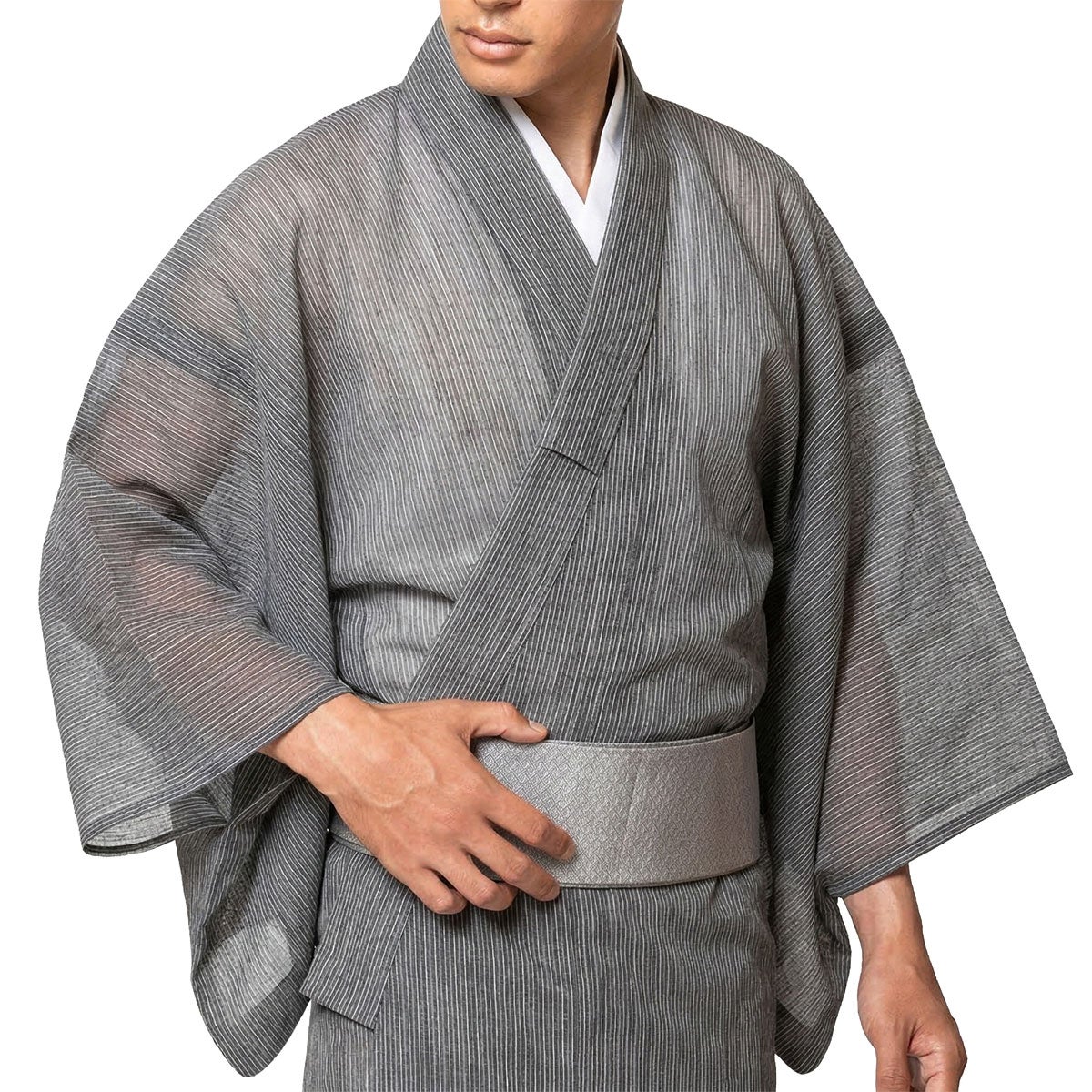 浴衣 夏着物 小千谷縮 本麻
