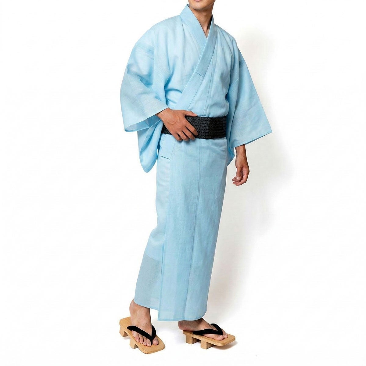 浴衣 夏着物 小千谷縮 本麻