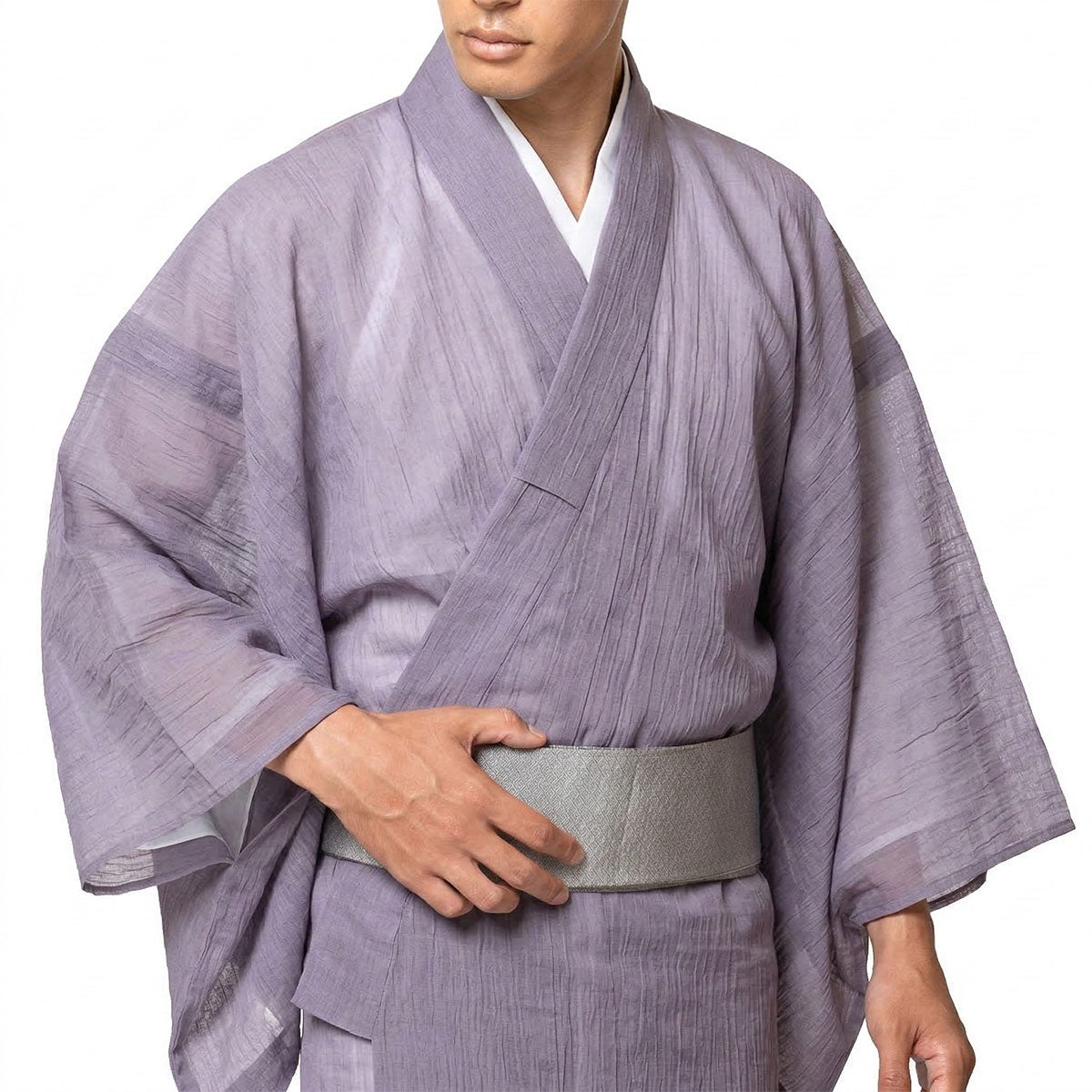 小千谷ちぢみ メンズ浴衣 夏着物