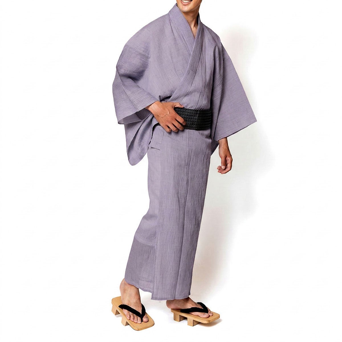 小千谷ちぢみ メンズ浴衣 夏着物