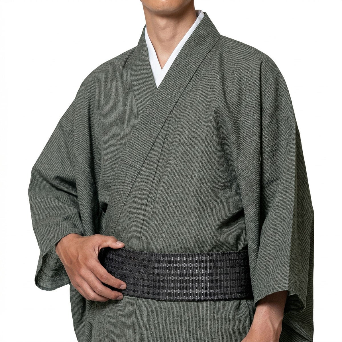 近江ちぢみ メンズ浴衣 夏着物