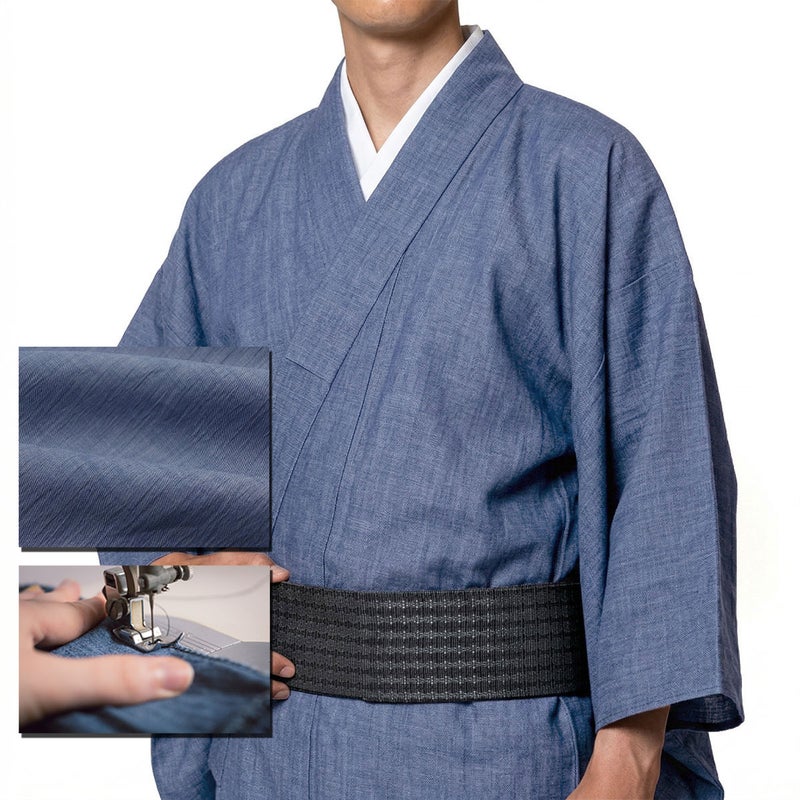 近江ちぢみ 夏着物 麻の着物