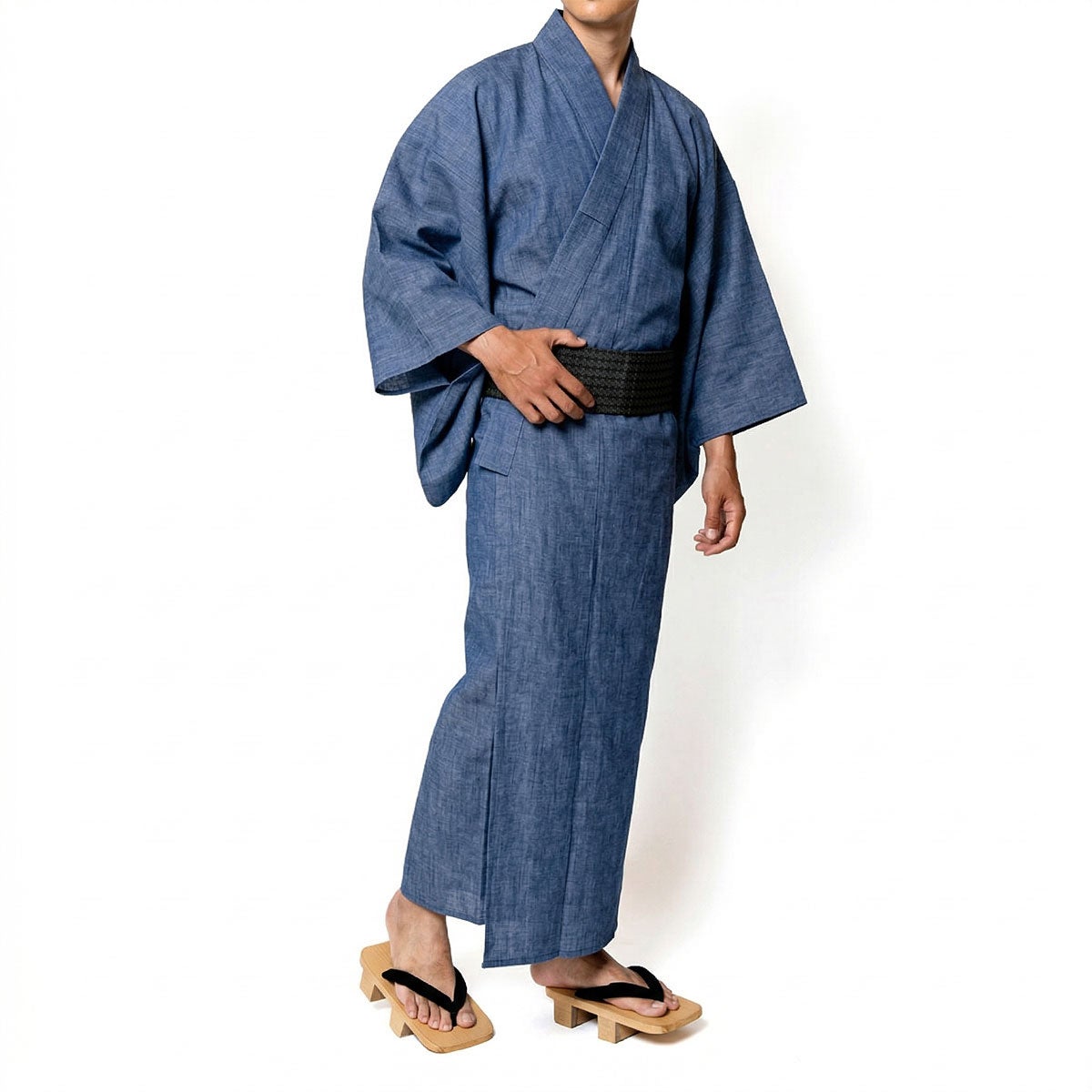 近江ちぢみ メンズ浴衣 夏着物