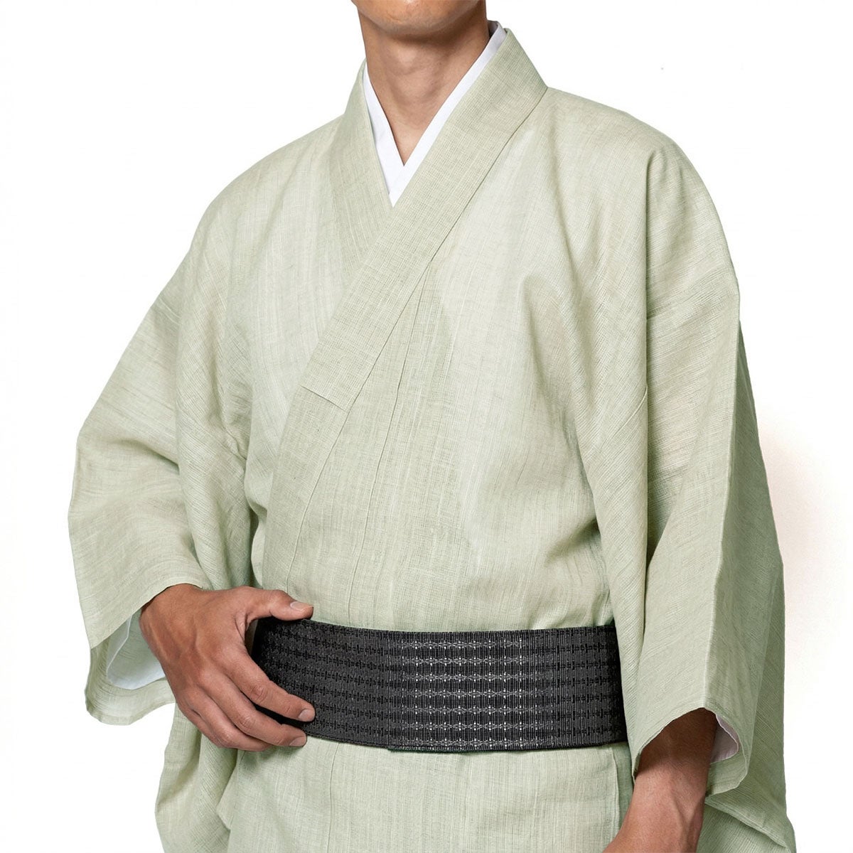 近江ちぢみ メンズ浴衣 夏着物