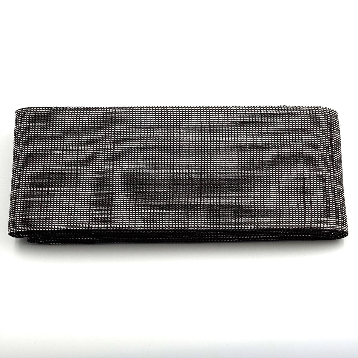 角帯 麻 無地 グレー