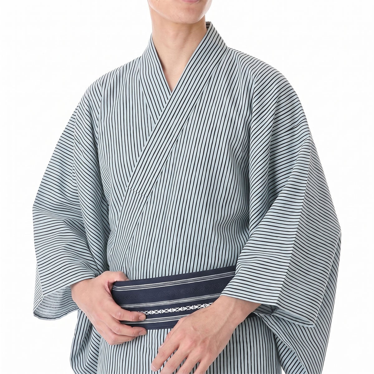メンズ浴衣 オーダー 東京本染 縞