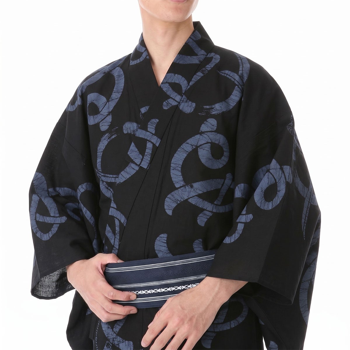 メンズ浴衣 オーダー 東京本染 かまわぬ