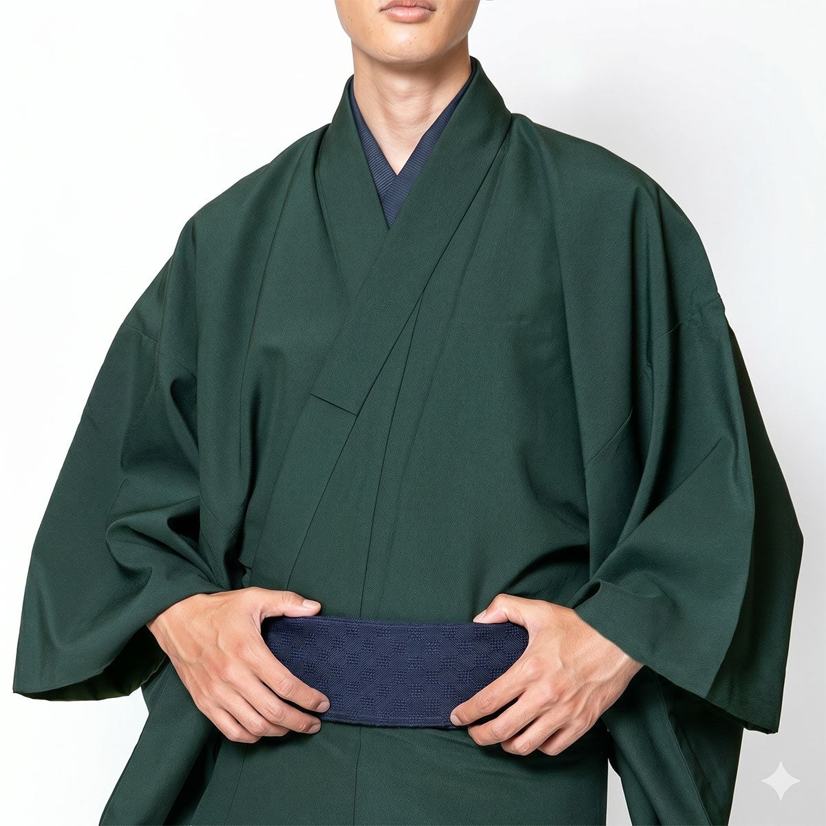 角帯 本麻 濃紺