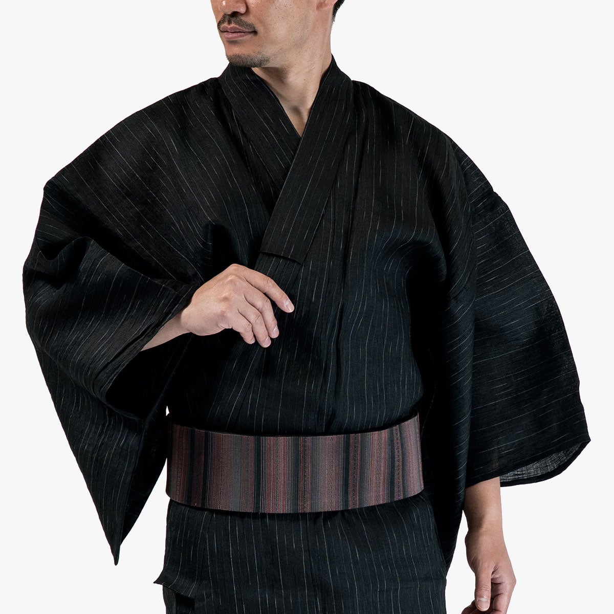 近江ちぢみ メンズ浴衣 夏着物