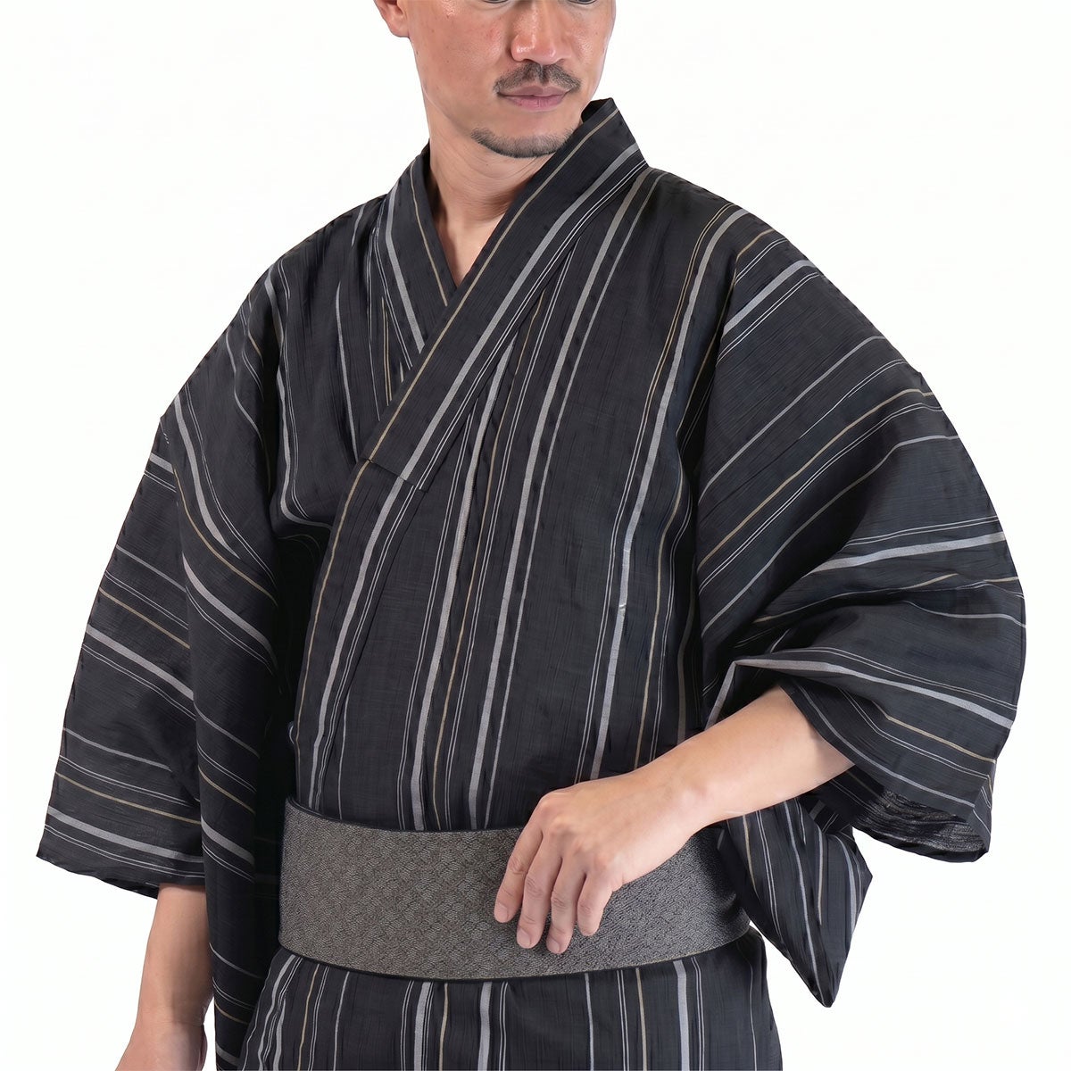メンズ浴衣 男浴衣 近江ちぢみ