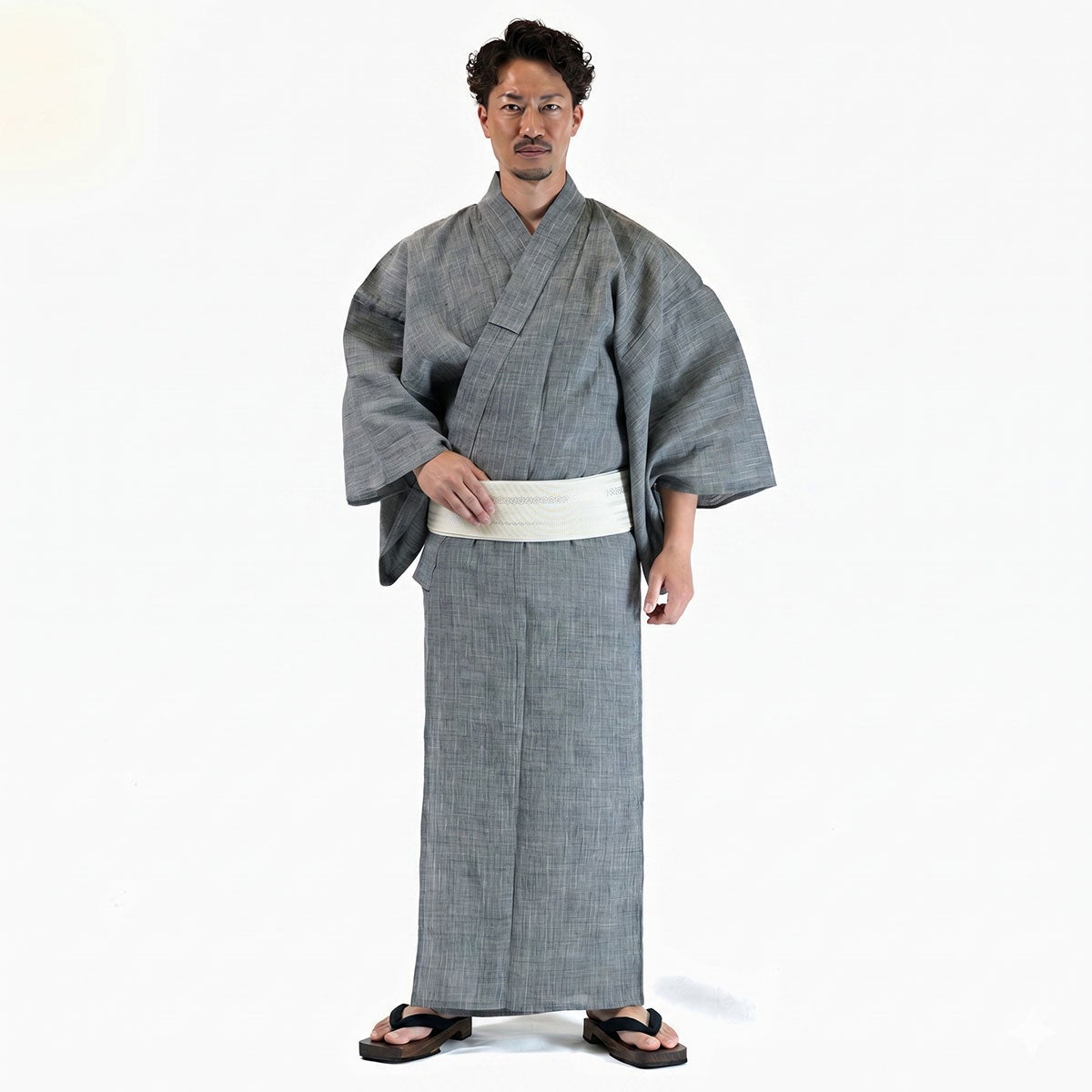 メンズ浴衣 男浴衣 近江ちぢみ