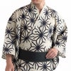 浴衣メンズ 男浴衣 古典柄 綿 ベージュ
