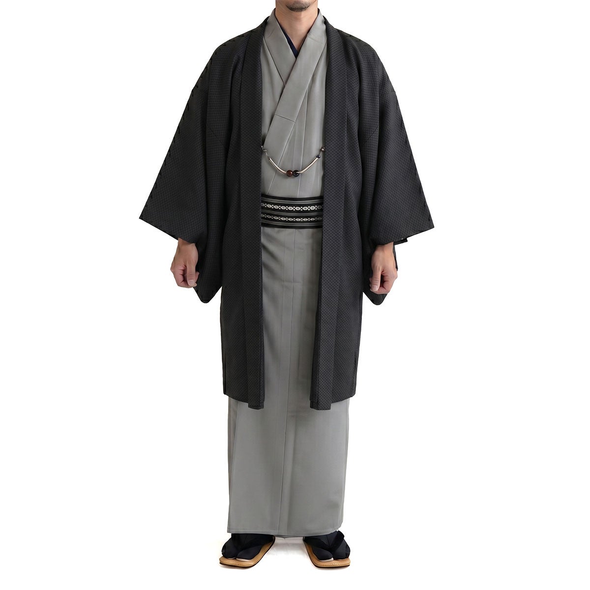 男着物 オーダー着物 江戸小紋 武田菱