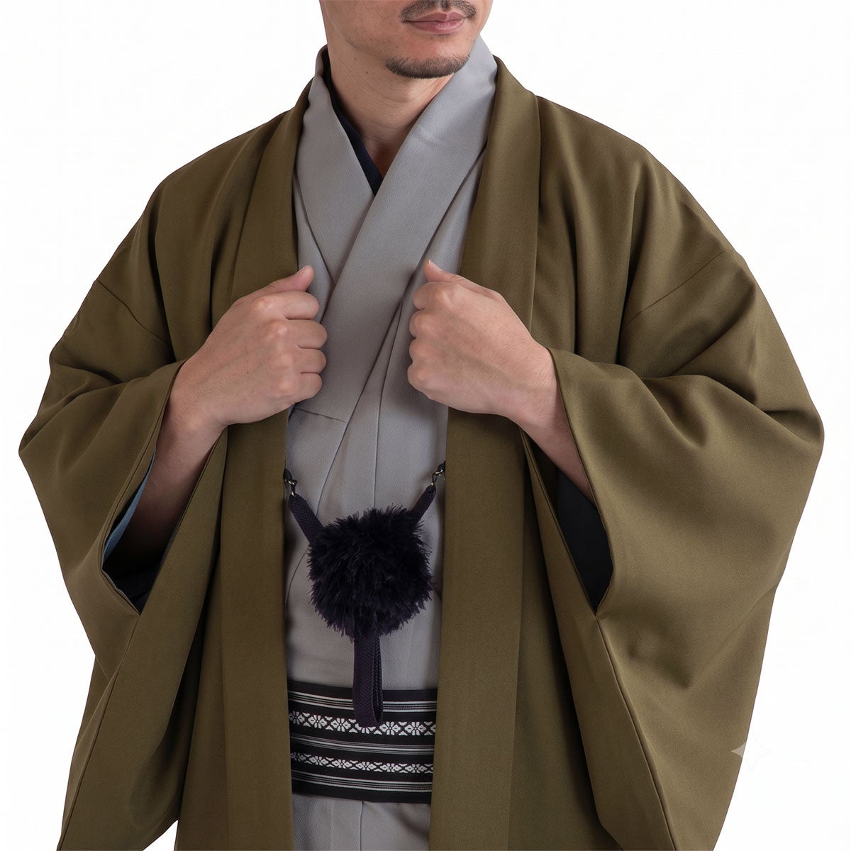 男性着物 正絹 お召