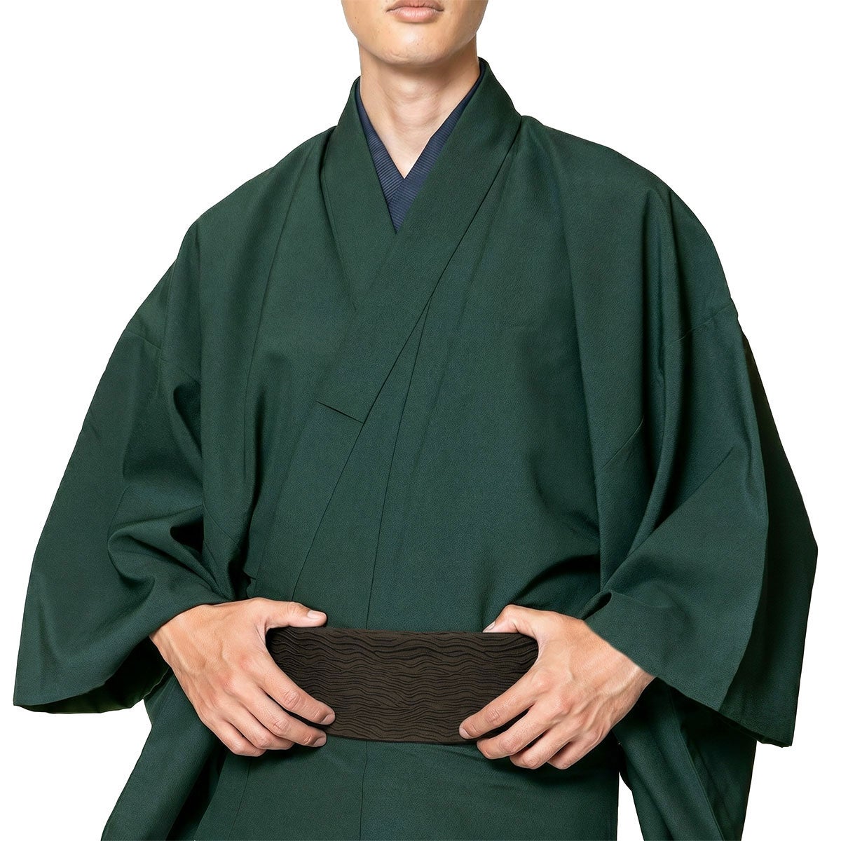  角帯 桐生織 カーキ