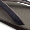 草履 カレンブロッソ 紺鼻緒 グレー