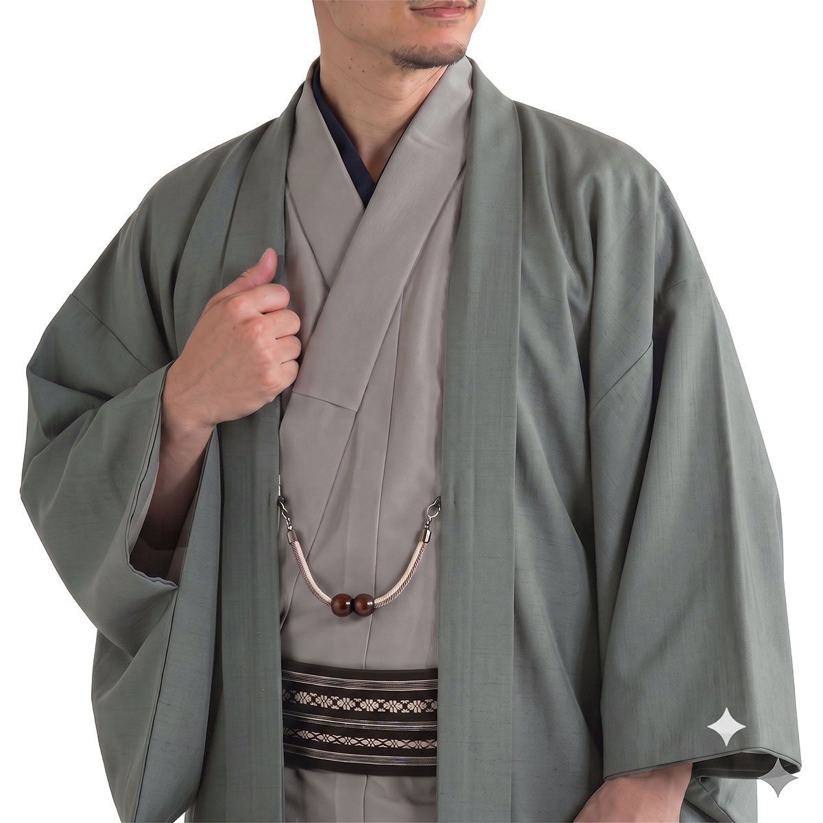 男性着物 正絹 お召