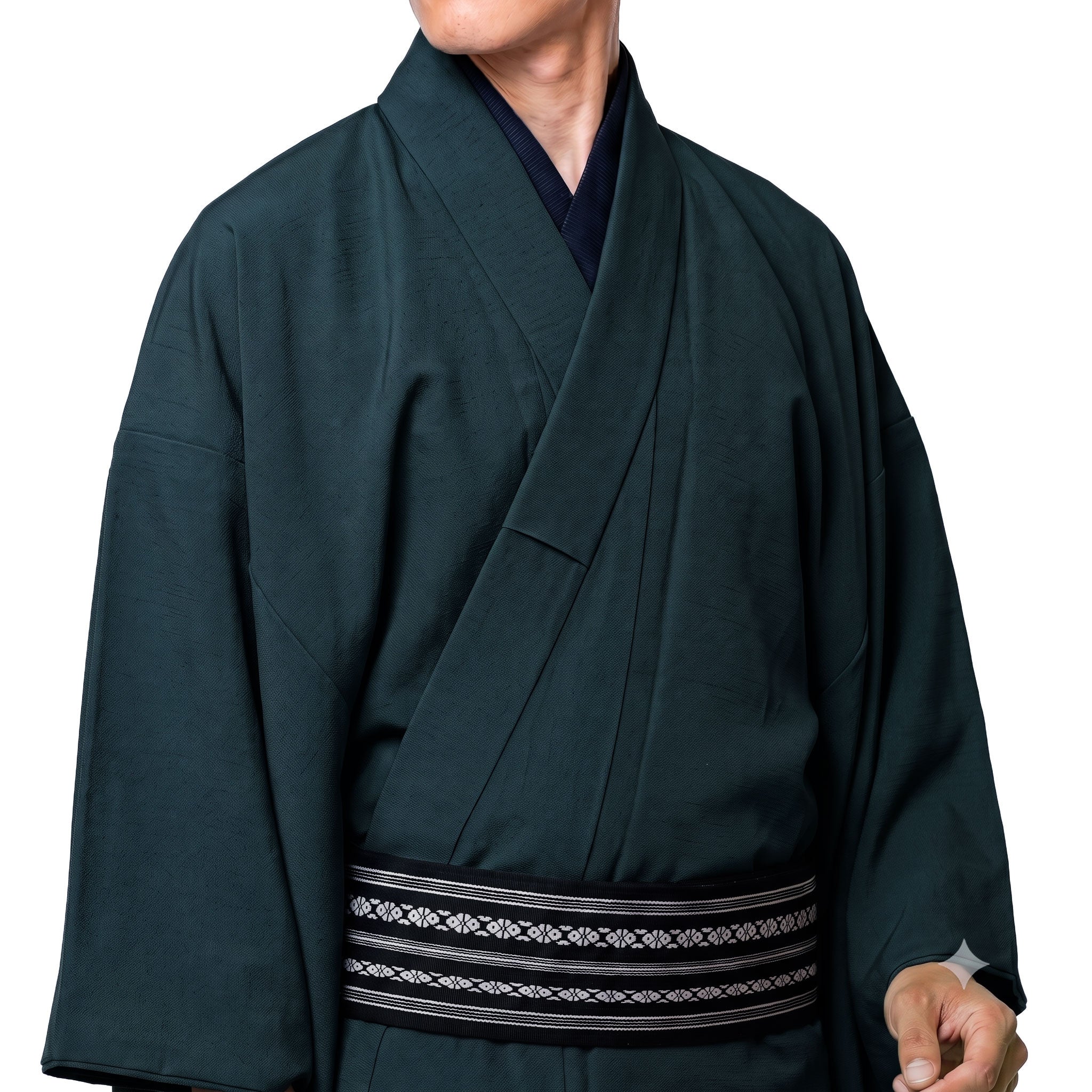 男性着物 正絹 お召